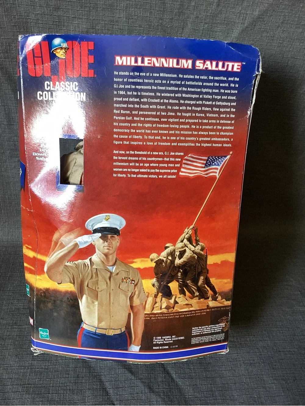 G.I. Joe Millennium Salute Figure - Tan Shirt, Blue Pants